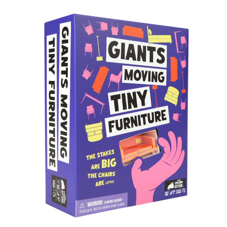 Giants Moving Tiny Furniture Games