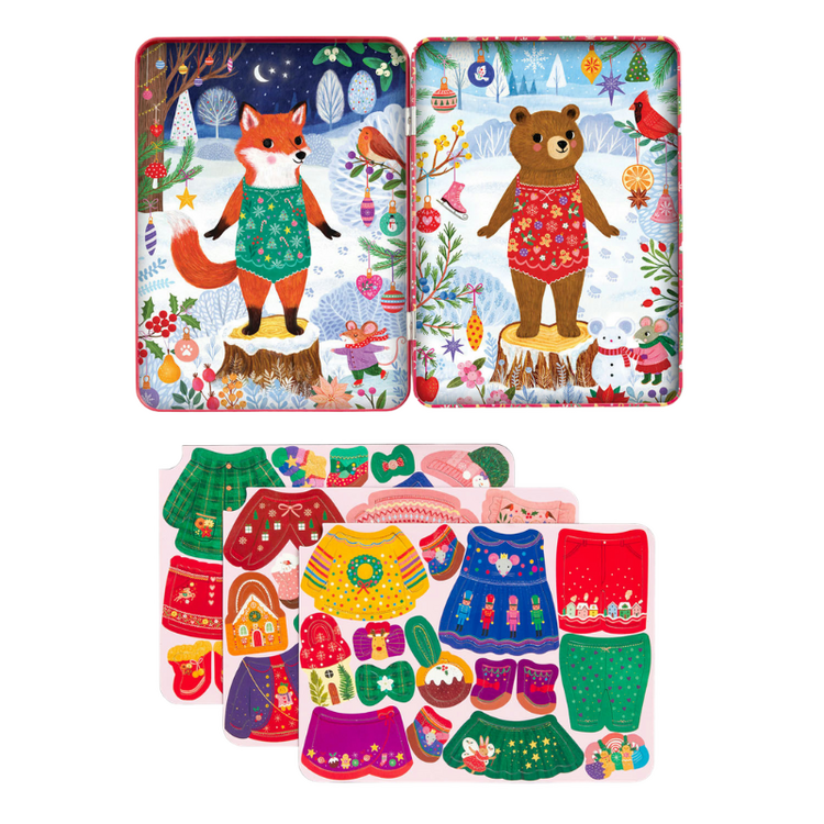Build Merrry Woodland Magnetic Tin