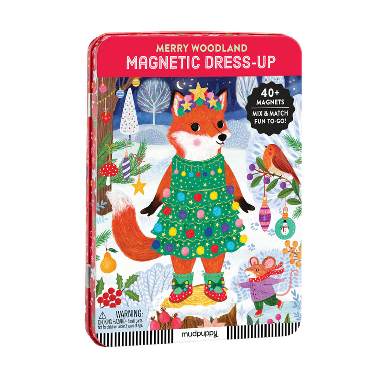 Build Merrry Woodland Magnetic Tin