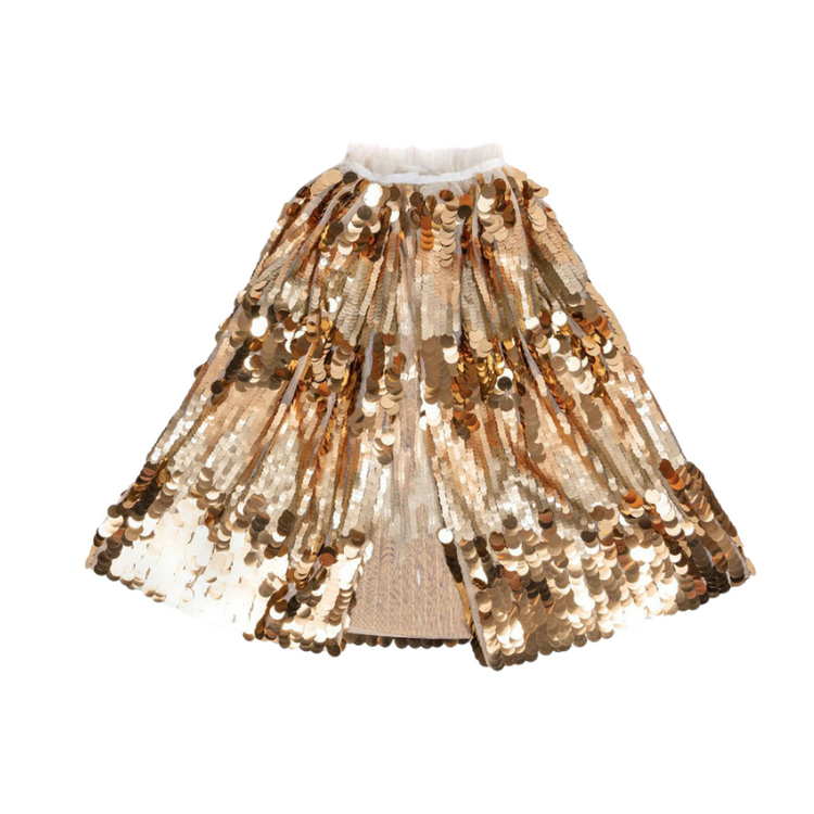 5th Avenue Gold Pailette Cape Size 4-6