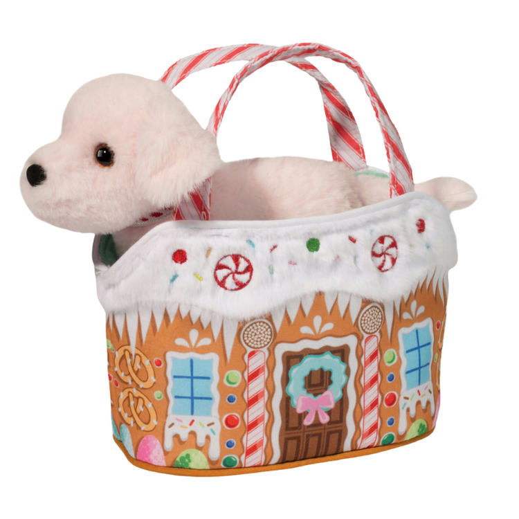 Candy Lane Sak With Pink Dog