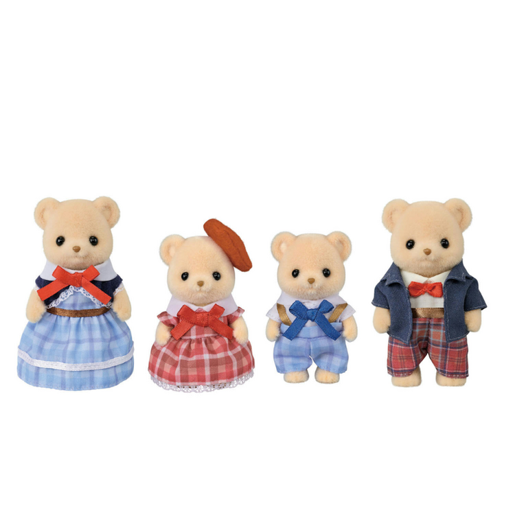 Biscuit Bear Family Calico Critters