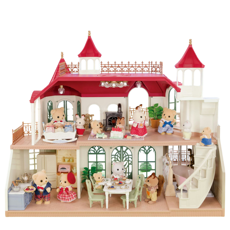 Calico Critters Red Roof Riverside Manor