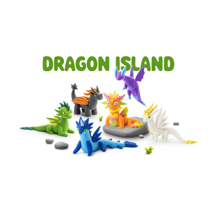 Hey Clay Dragon Island