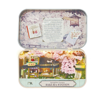 Sakura Station DIY Tiniatures
