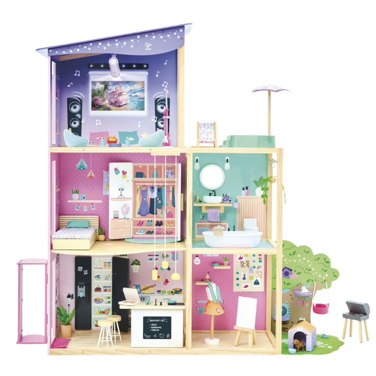Fashion Glow Dream Mansion Hape