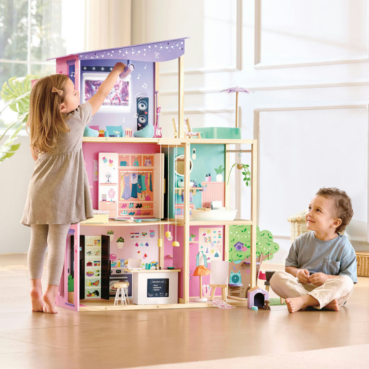 Fashion Glow Dream Mansion Hape