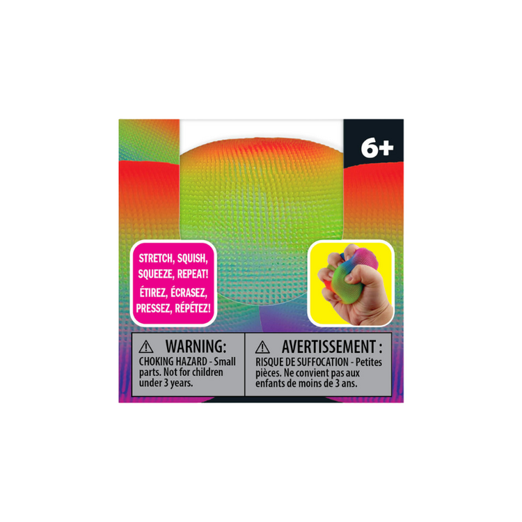 Fuzzy Stretchi Rainbow Blob Maltose