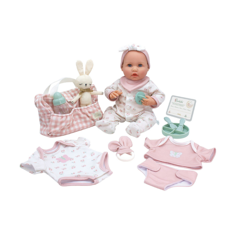 Bonbebé Deluxe Doll Bundle with Heartbeat Pink