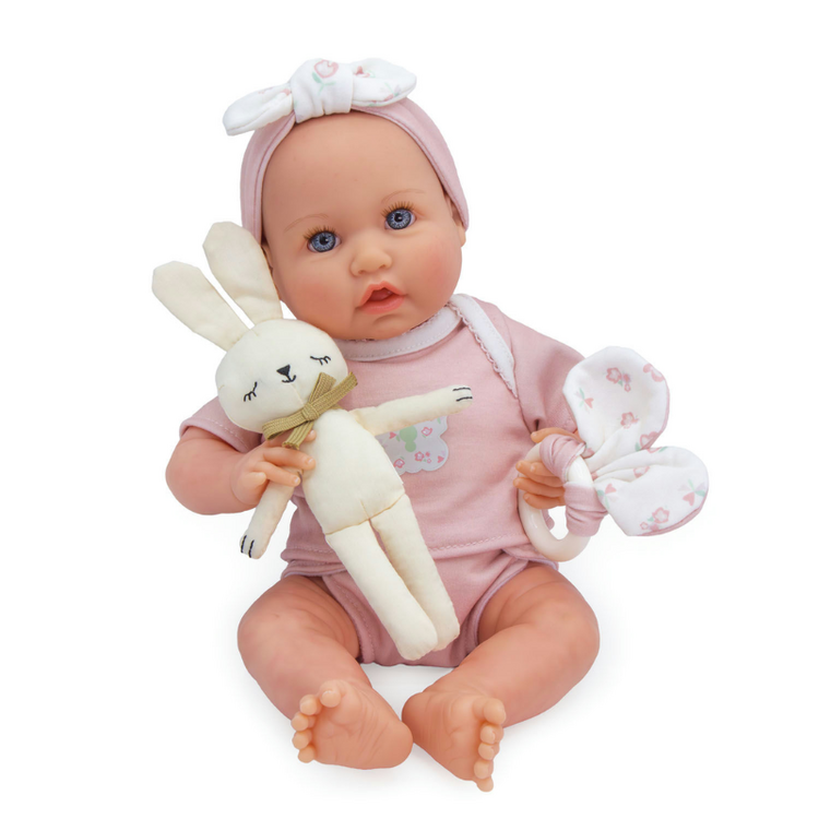 Bonbebé Deluxe Doll Bundle with Heartbeat Pink