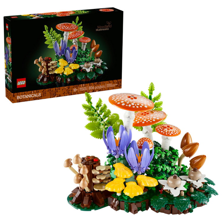 Woodland Mushrooms Botanicals LEGO