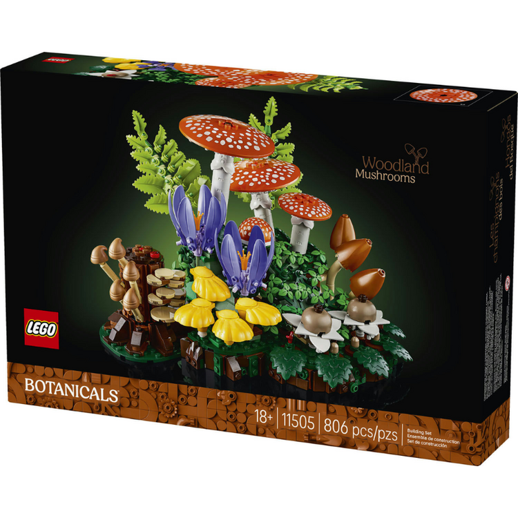 Woodland Mushrooms Botanicals LEGO