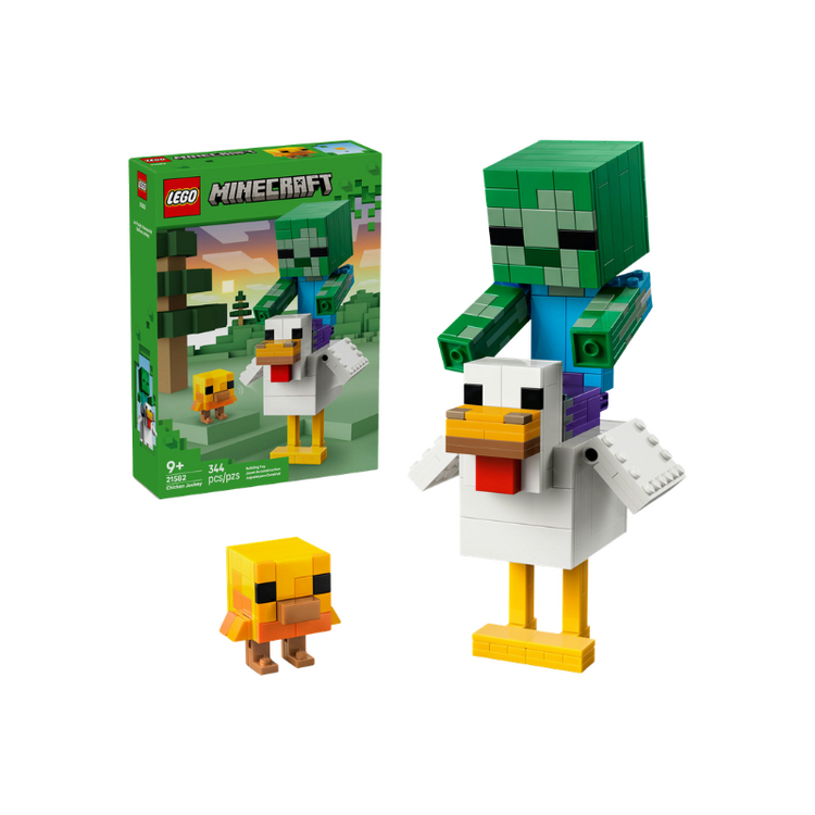 Chicken Jockey LEGO Minecraft
