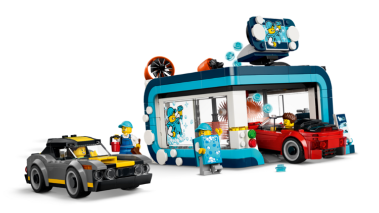 Lego Drive-Through Car Wash LEGO City