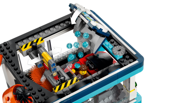Lego Drive-Through Car Wash LEGO City