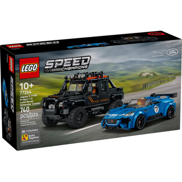Jaguar Project 7 & Land Rover Defender  LEGO Speed Champions