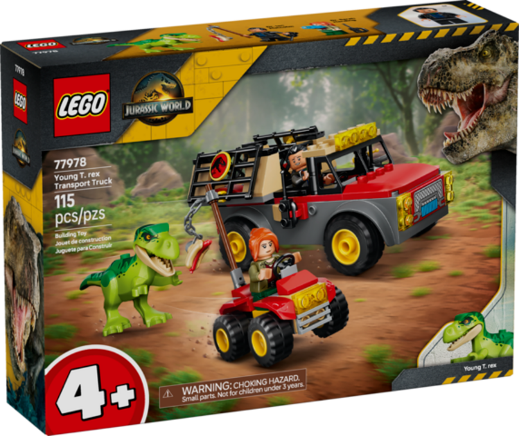 Lego Young T Rex Transport Truck LEGO Jurassic World