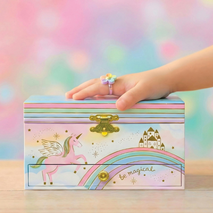 Unicorn Musical Jewelry Box Deluxe