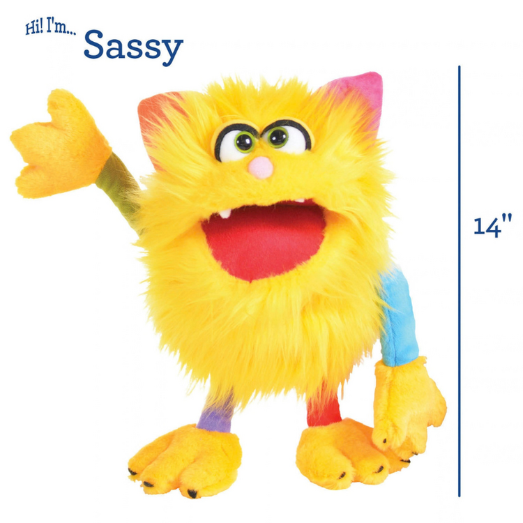 Sassy Living Puppets 14"