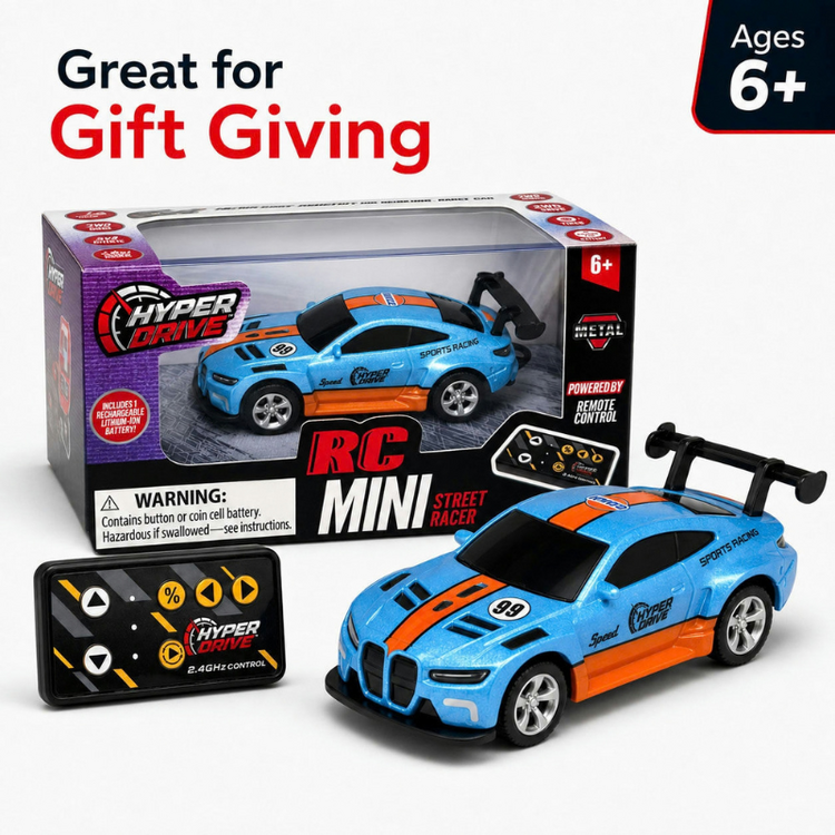 Mini RC Race Car 1:64 Scale