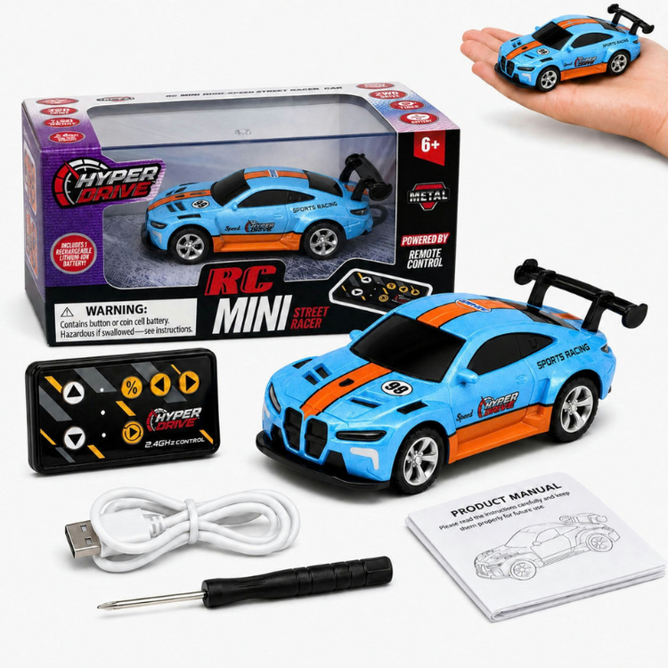 Mini RC Race Car 1:64 Scale