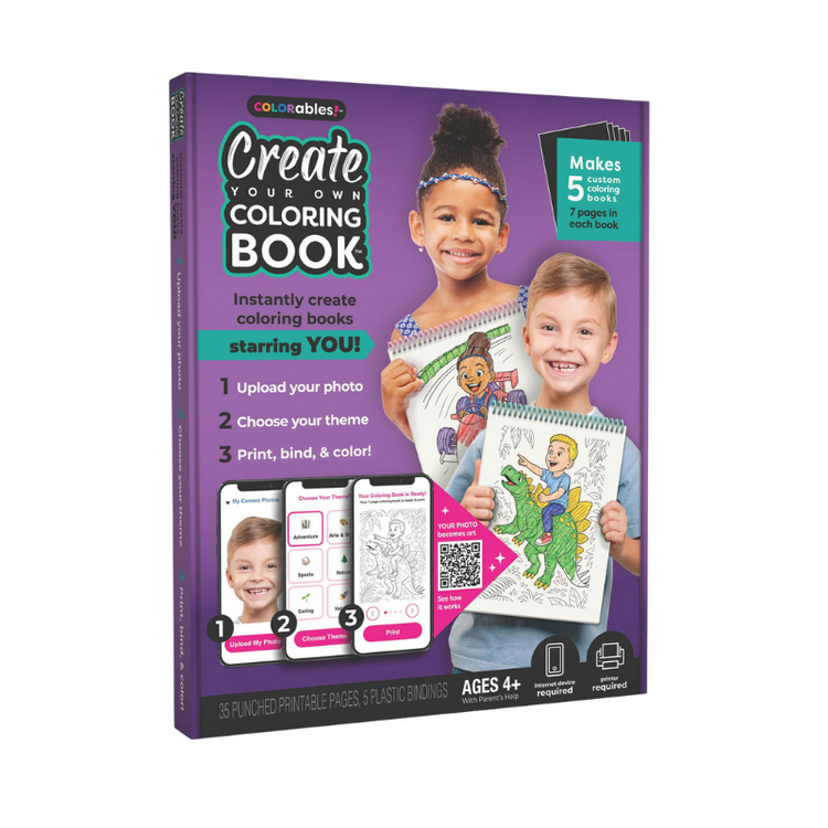 Colorables | Create Your Own Coloring Book