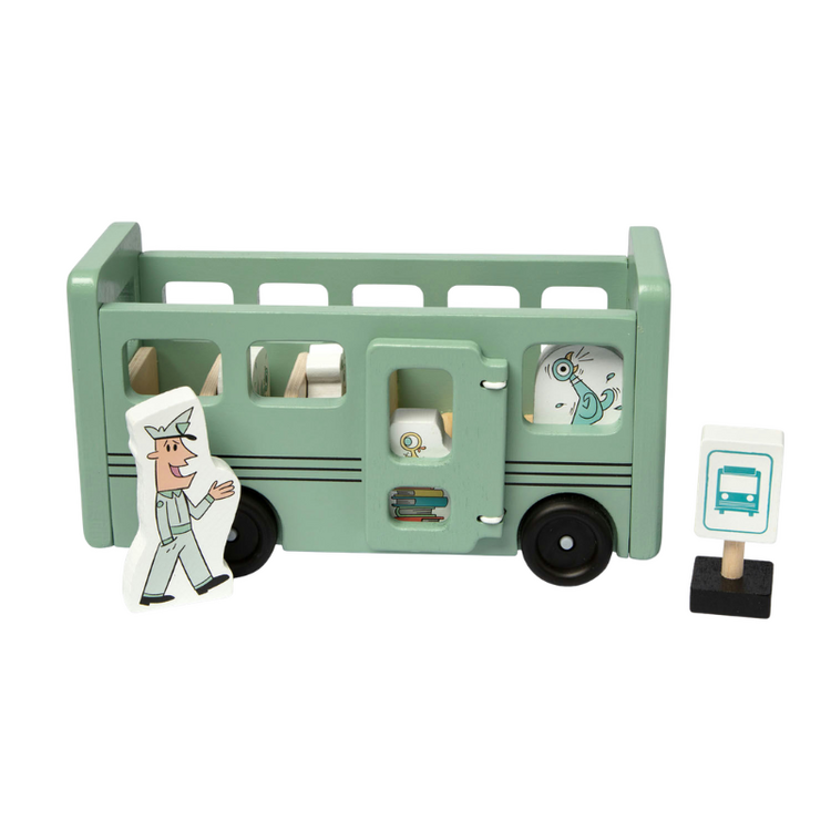 Pigeon Wooden Bus