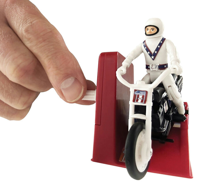 World's Smallest Evil Knievel Stunt Cycle