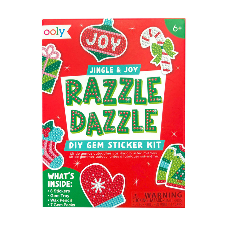 Jingle & Joy Mini Razzle Dazzle DIY Gem Sticker Kit