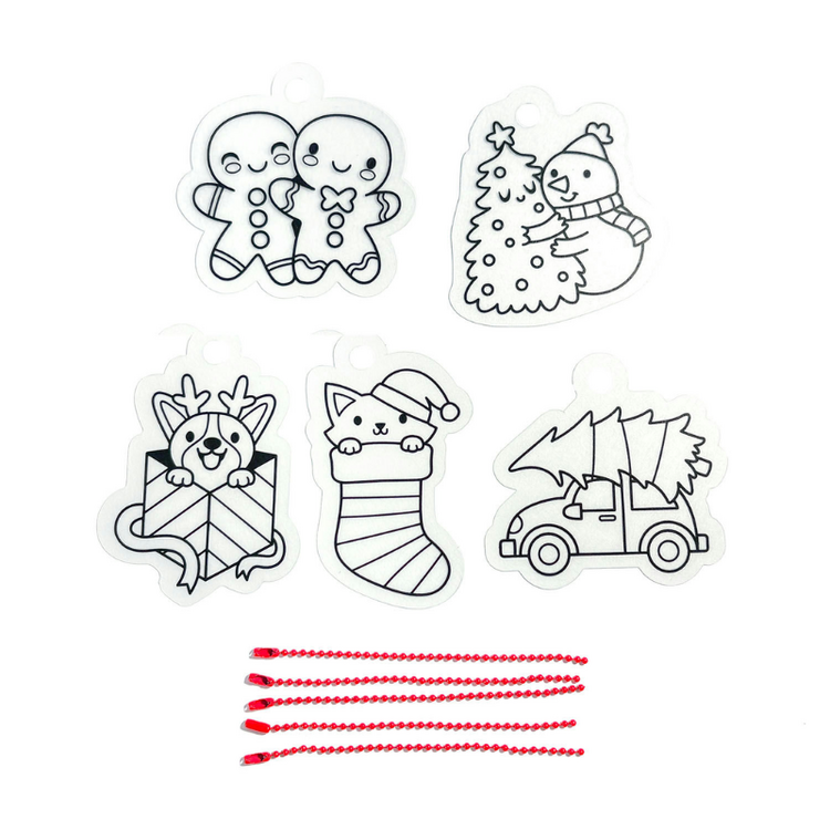 Holly Jolly Mini Shrink-Its! DIY Shrink Art Kit