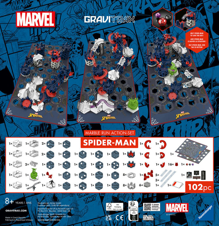 Ravensburger Spiderman GraviTrax  Set