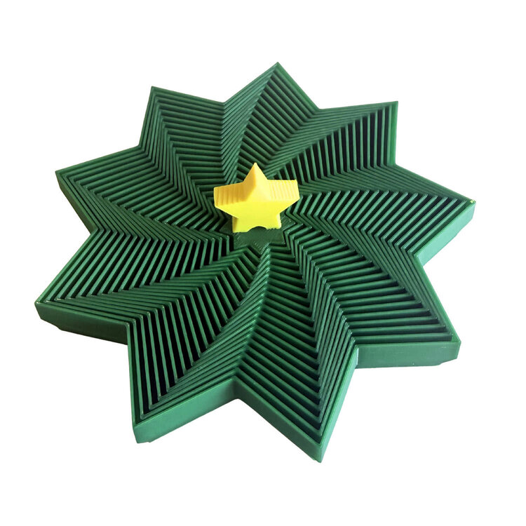 XL Christmas Tree Collapsing Star