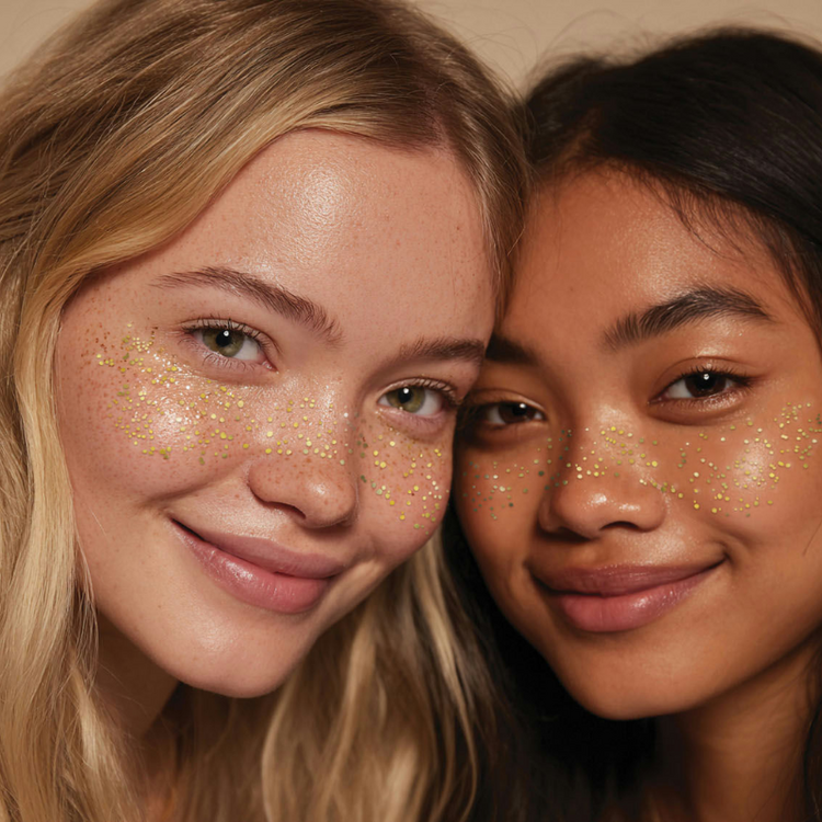 Shine Bright Freckles Tattoo