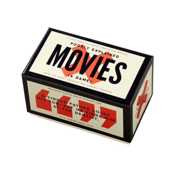 Poorly Explained Movies Card Game