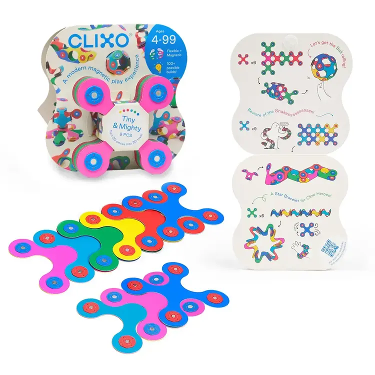 Clixo Rainbow Tiny & Mighty Clixo