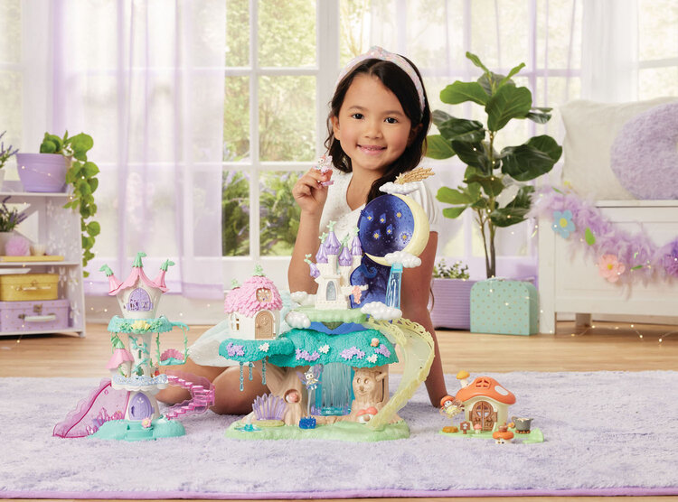Calico Critters Woodland Wonder Fairy Castle Calico Critters