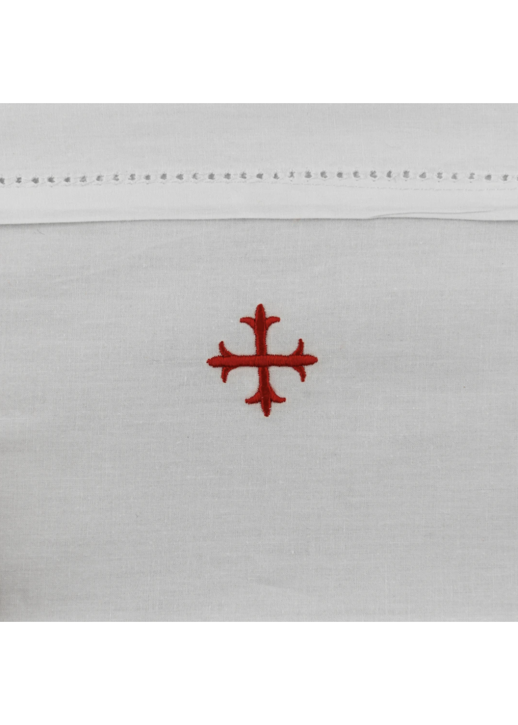 Red Cross Cotton Altar Linens