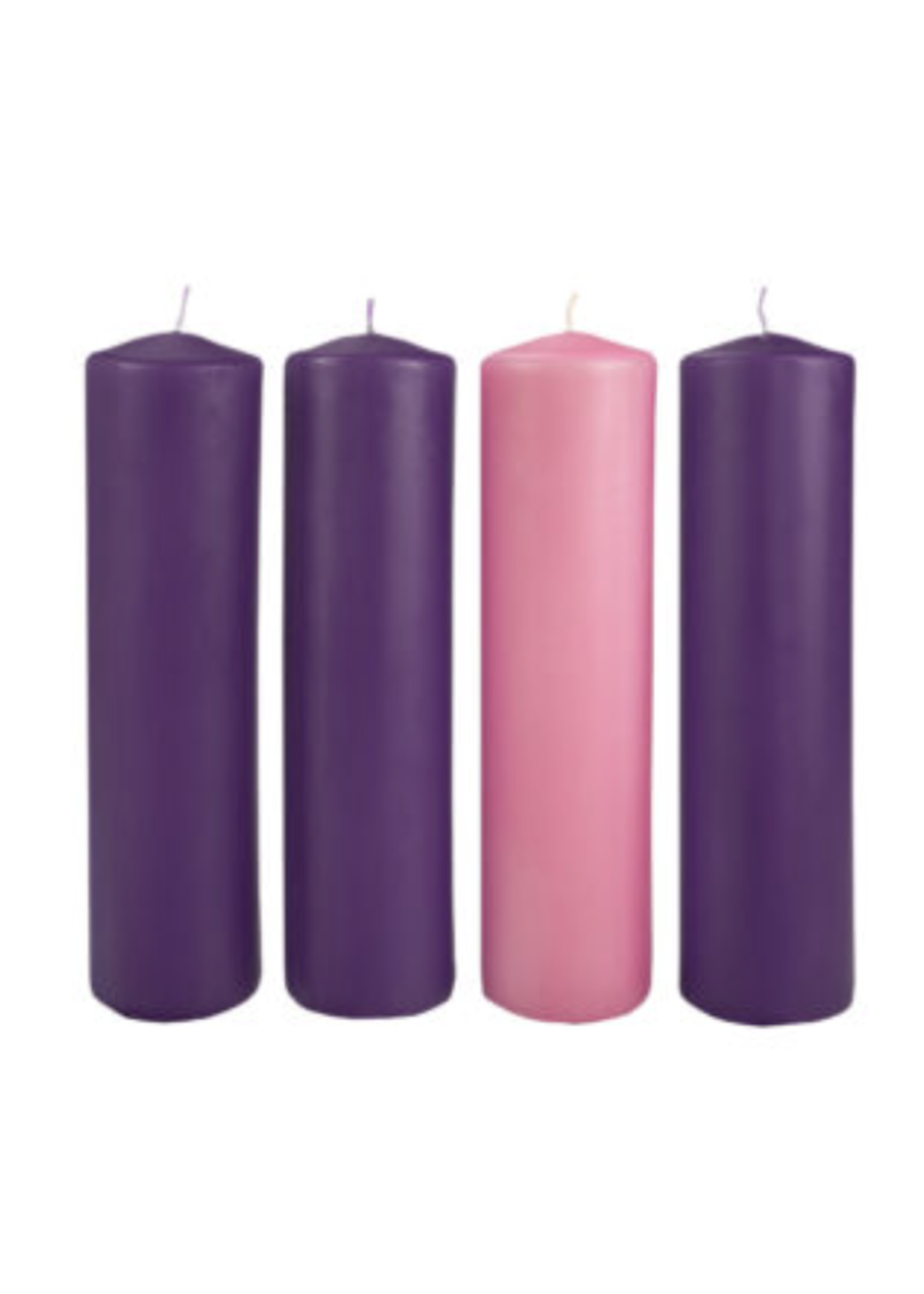3″ X 12″ Column Advent Candle Set