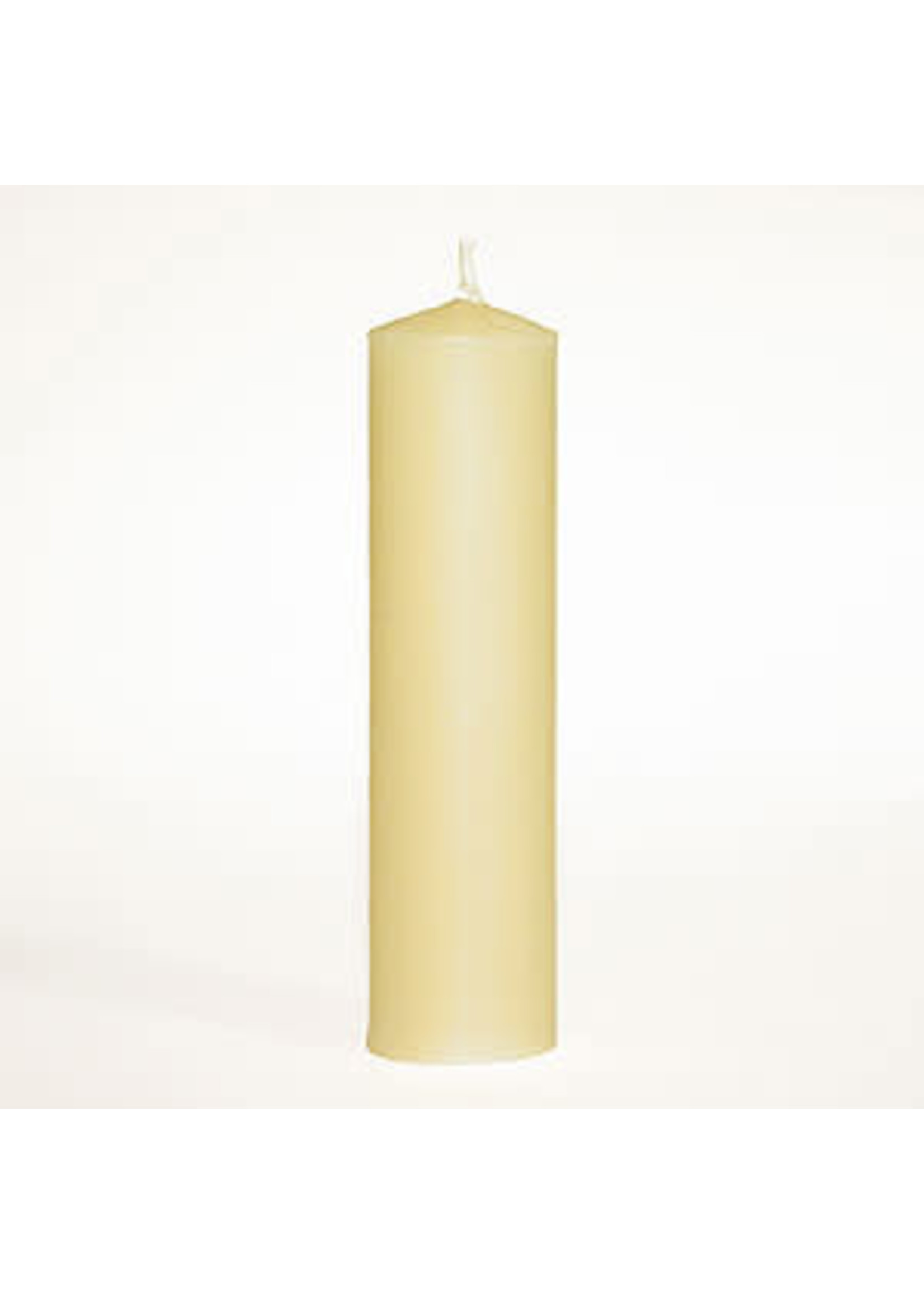 100% Beeswax 1-1/2" x 5-5/8" Plain End Candle Stick
