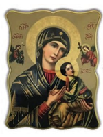 Our Lady of Perpetual Help Wall Plaque 19" x  14.5"