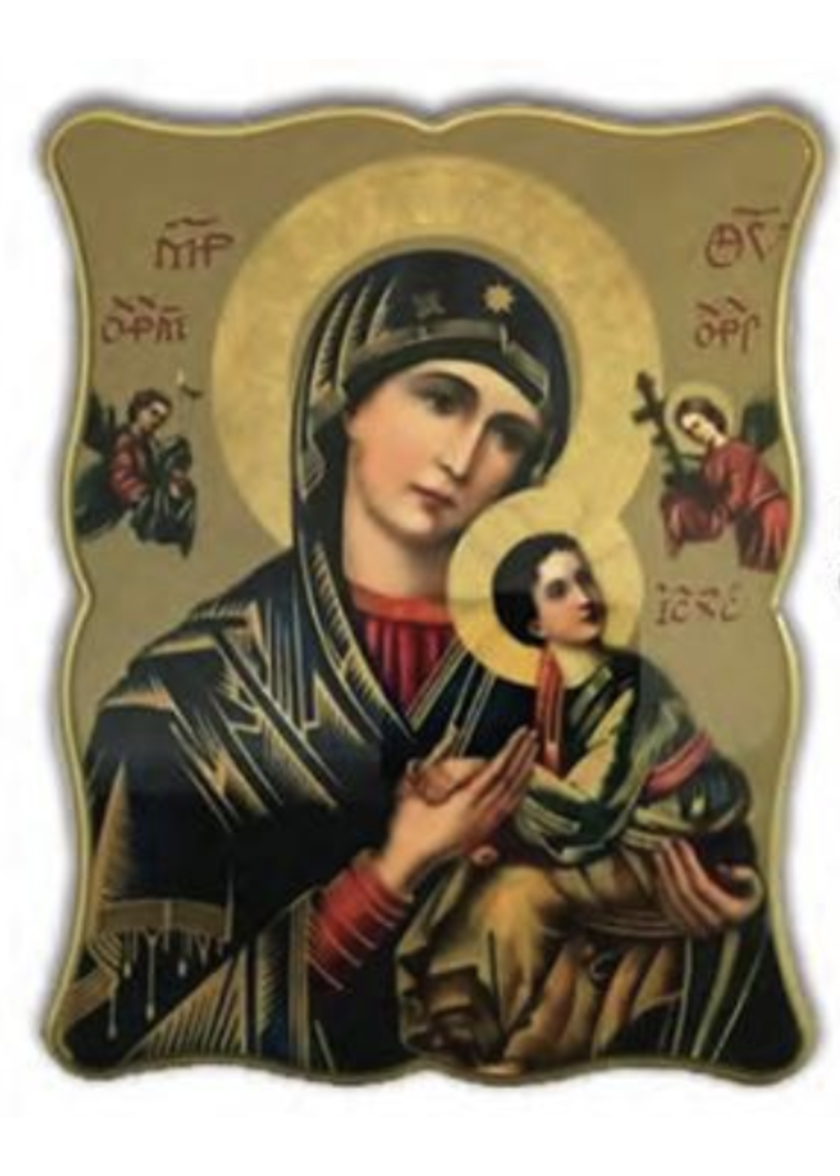 Our Lady of Perpetual Help Wall Plaque 19" x  14.5"