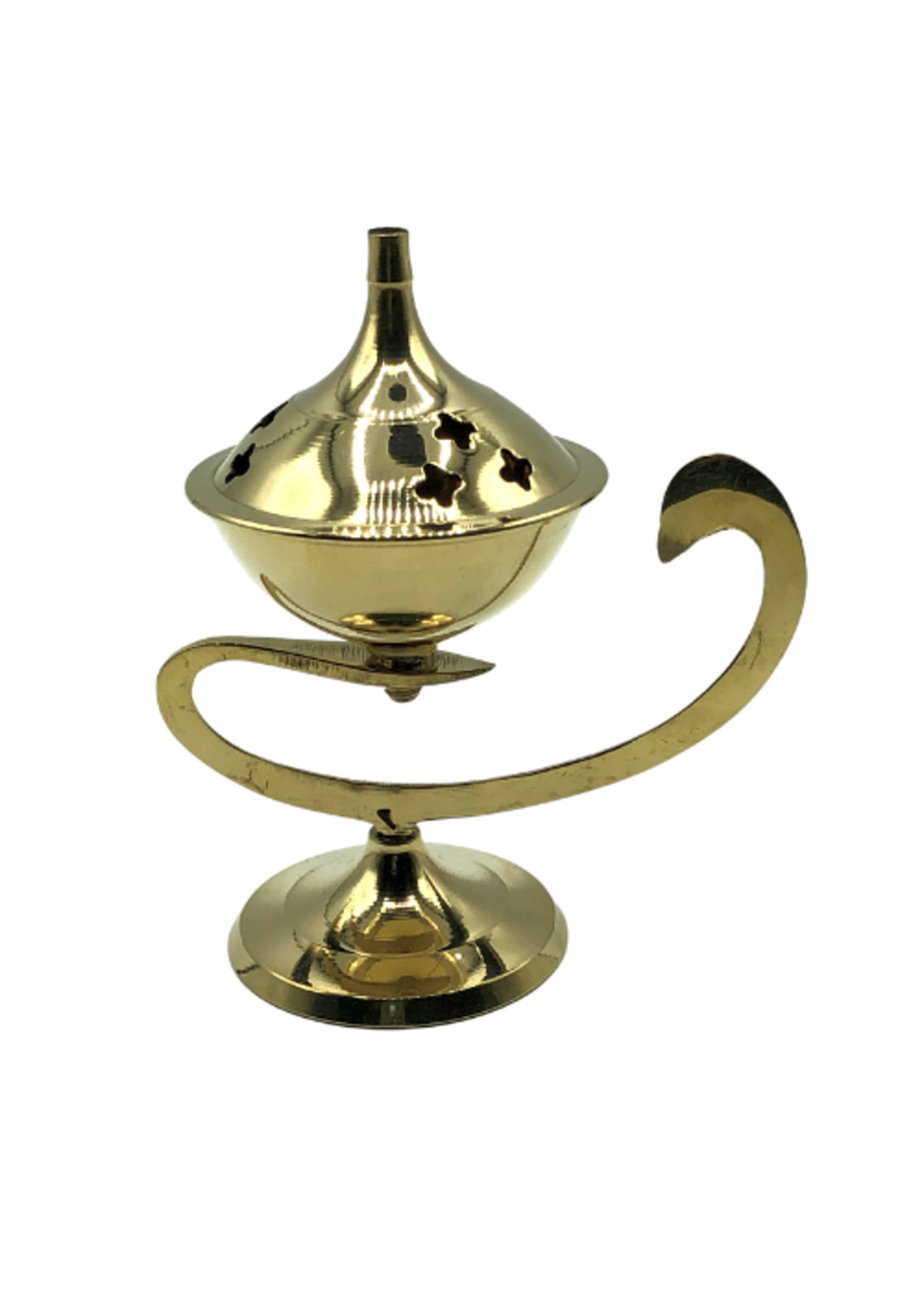 Assorted Brass  Cone Incense Burners