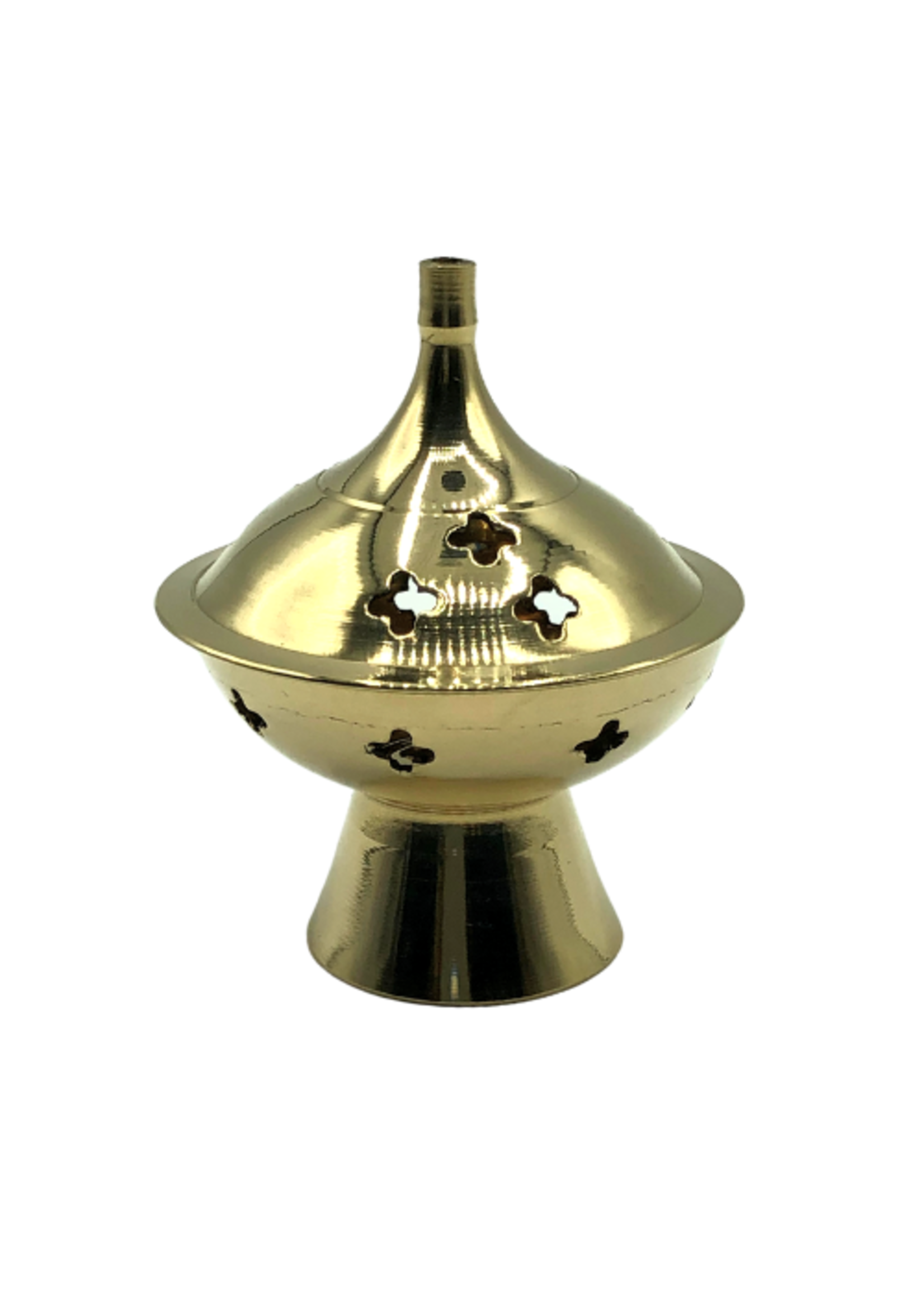 Assorted Brass  Cone Incense Burners