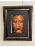 - Holy Face of Jesus, 12.25" x 10.5" custom framed & matted