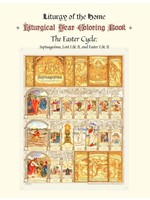 The Illustrated Liturgical Year Calendar Coloring Book: Easter Cycle