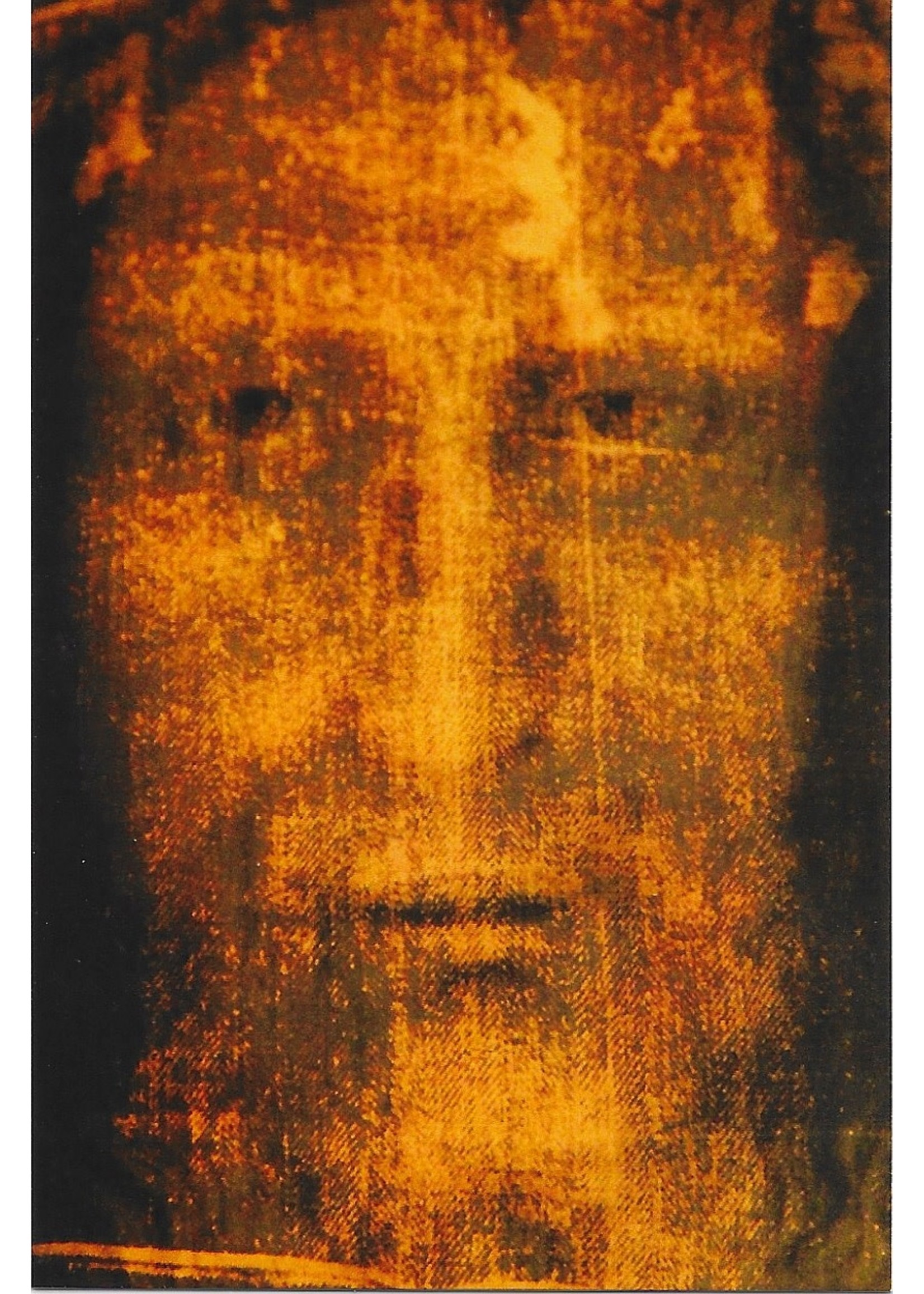 - Shroud/Veil of Manoppello Holy Face prayer card