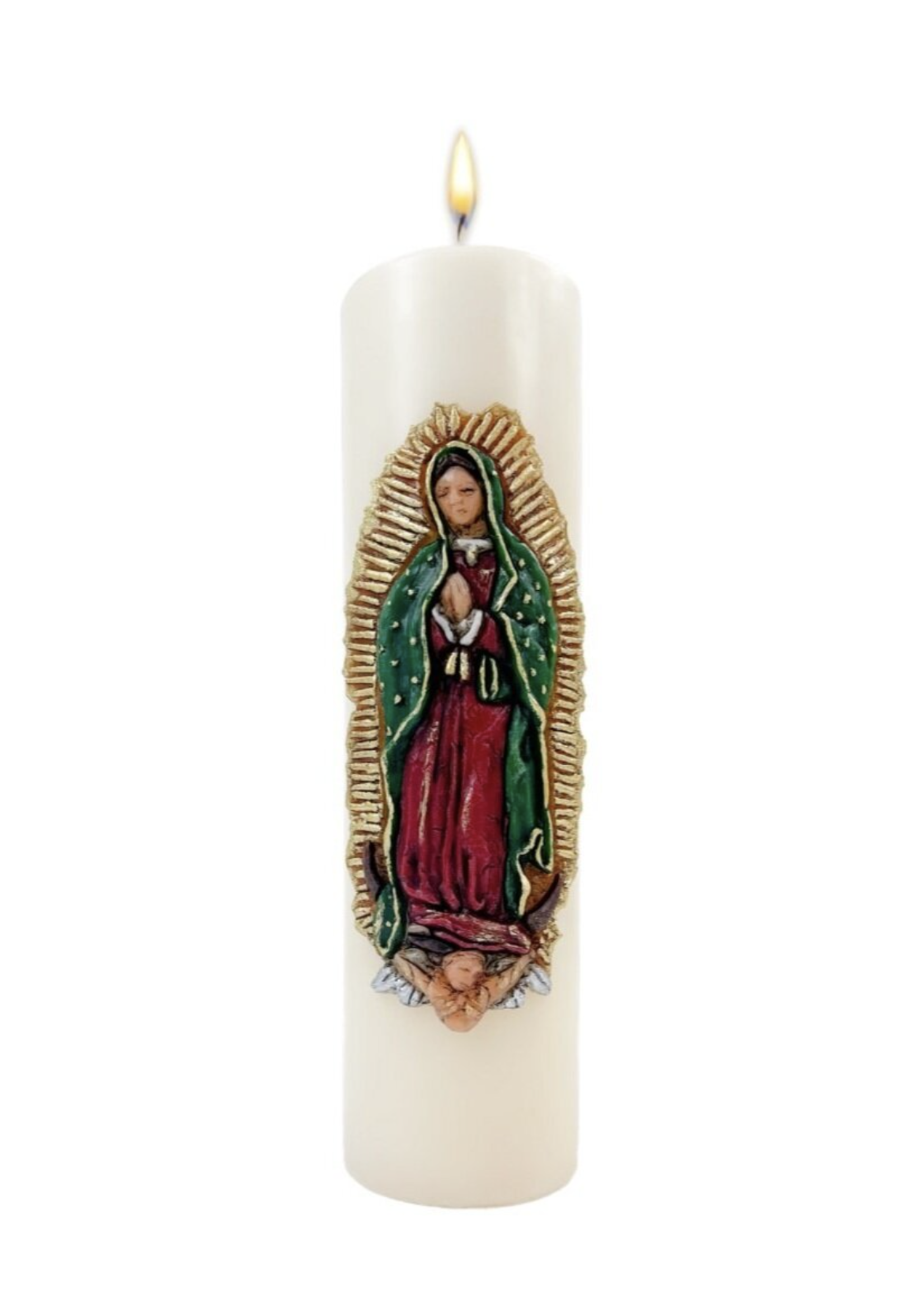 Guadalupe Home Paschal Candle