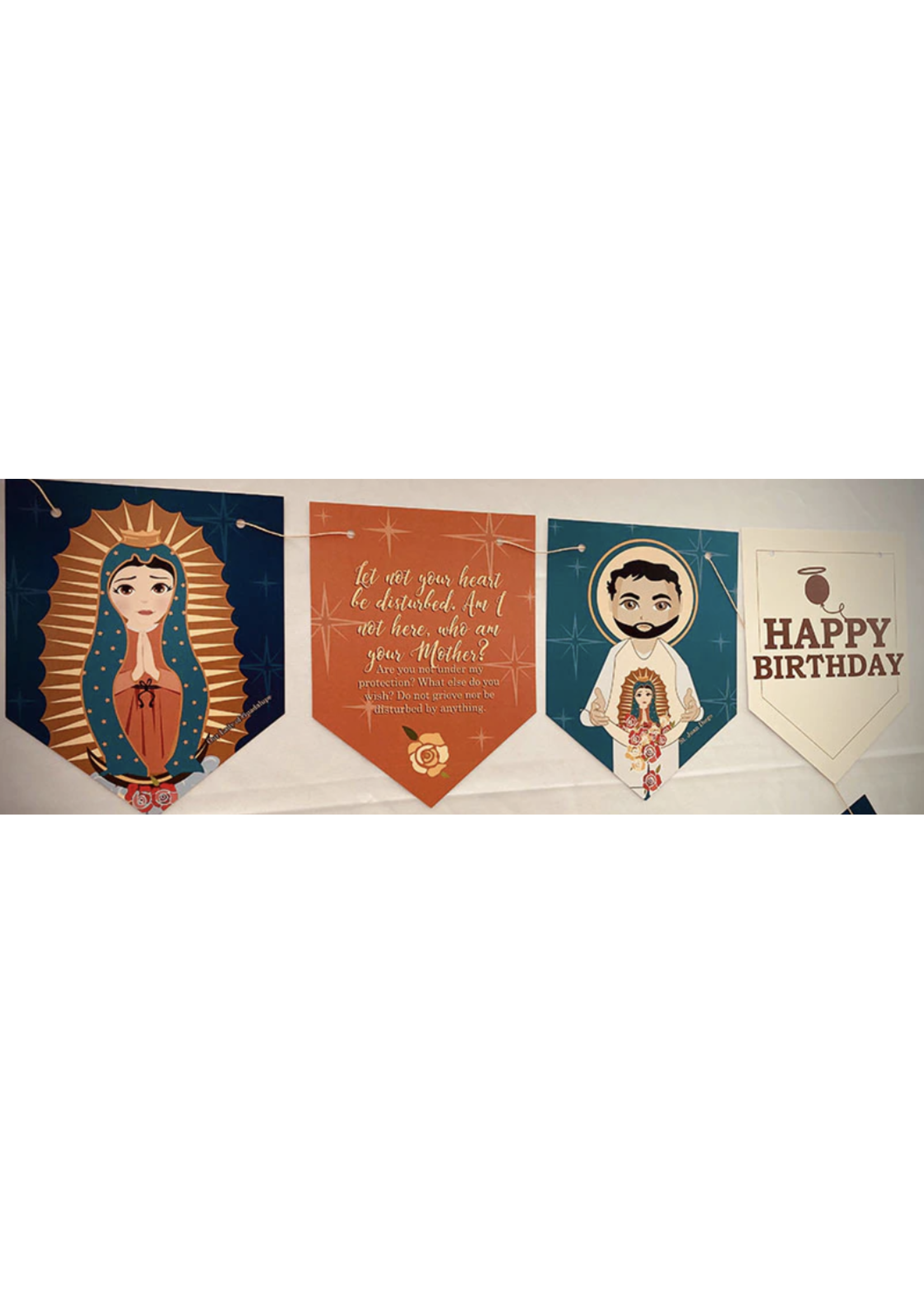 Party like a Saint Our Lady of Guadalupe/ St Juan Diego Party Decorations