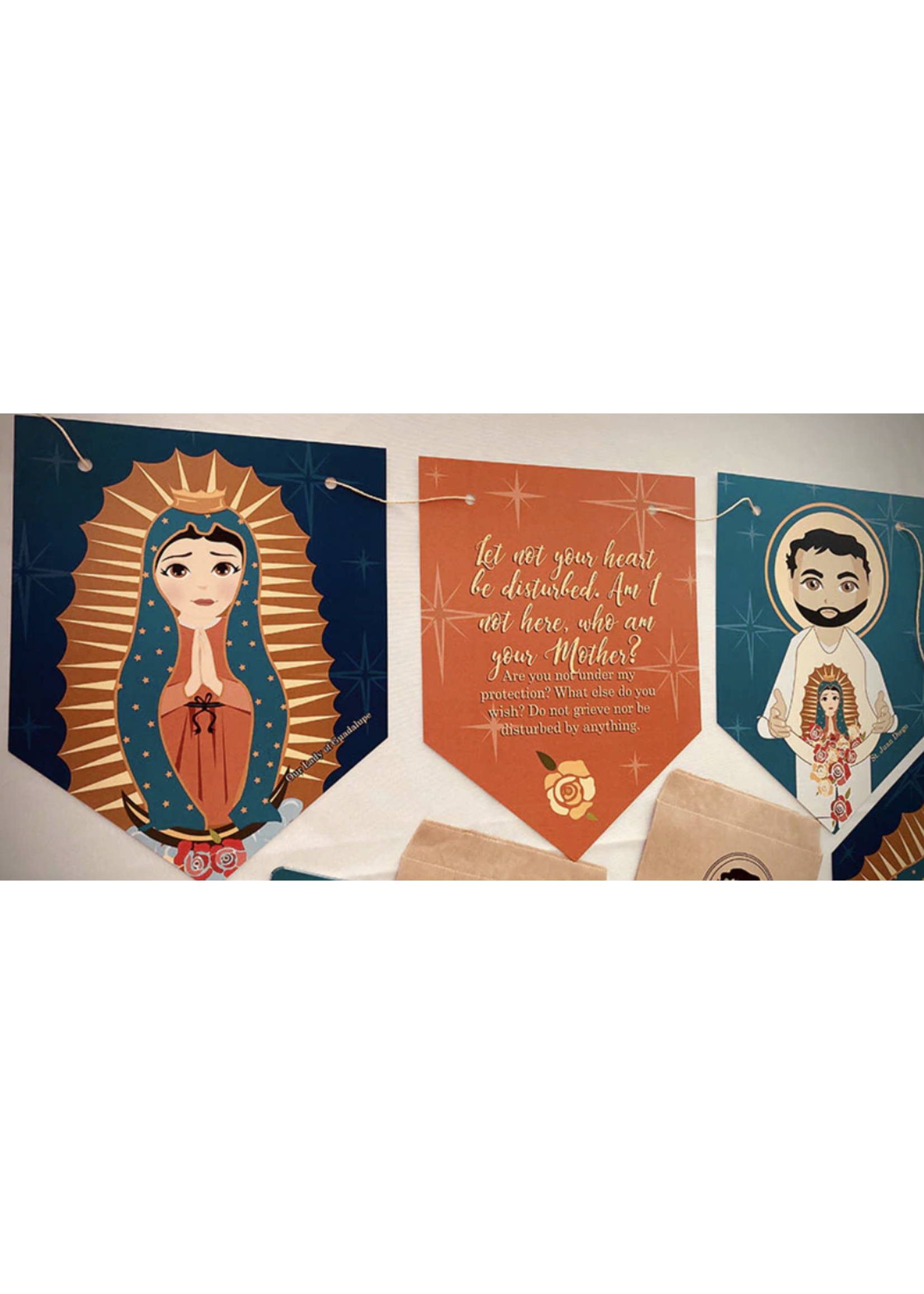 Party like a Saint Our Lady of Guadalupe/ St Juan Diego Party Decorations