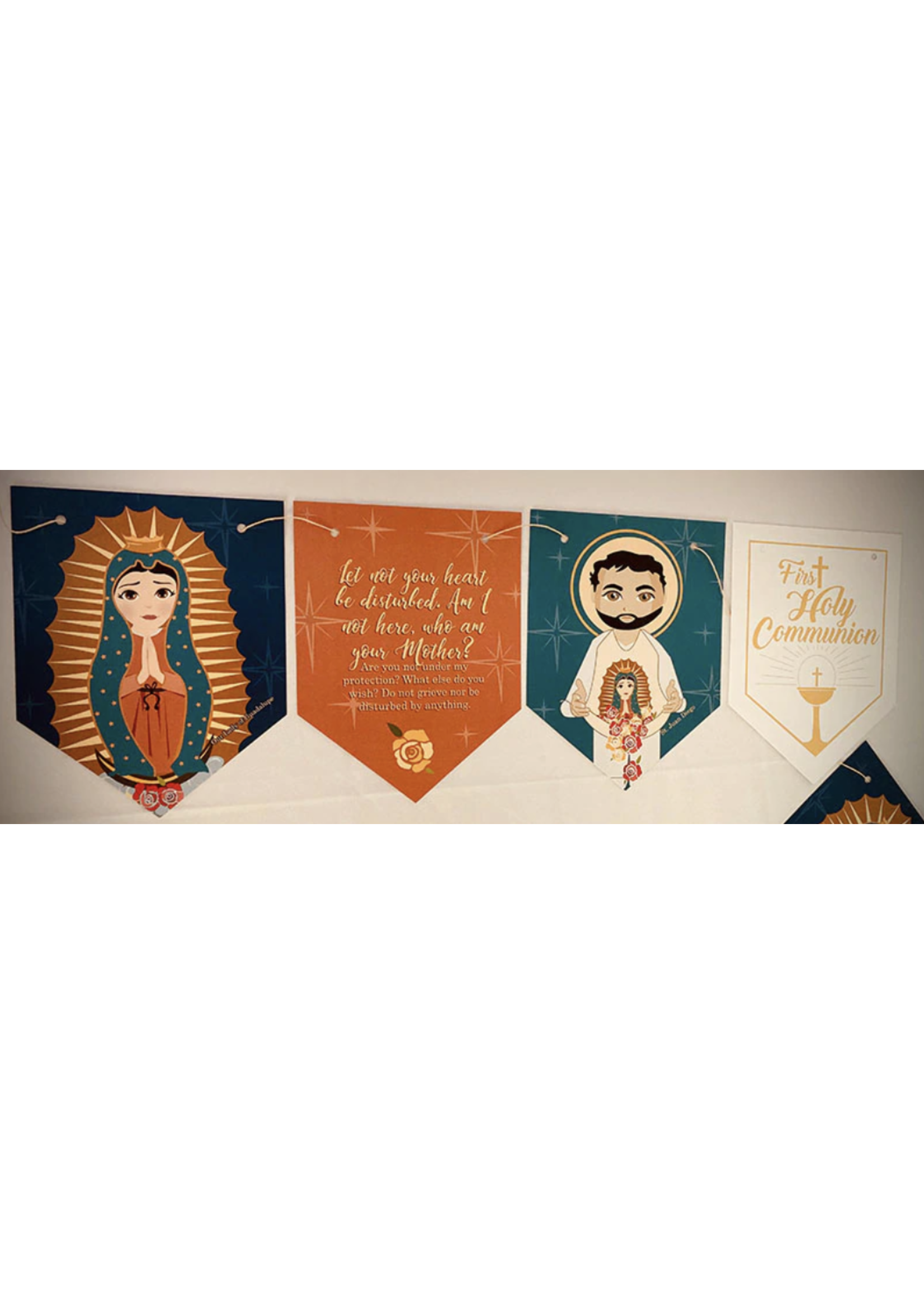 Party like a Saint Our Lady of Guadalupe/ St Juan Diego Party Decorations